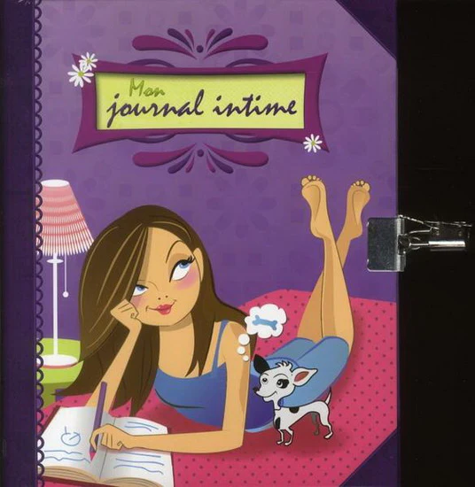 Mon journal intime #1 mauve