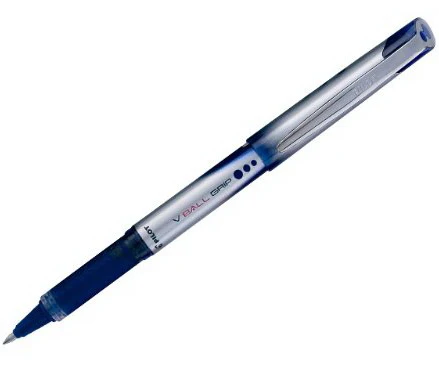 Bille roul. encre liq. V-ball moy. bleu