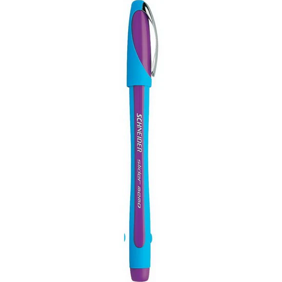 Stylo à bille Memo violet pointe large