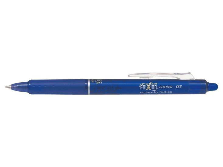 Stylo gel rétractable Frixion bleu