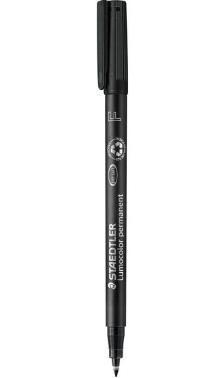 Marqueur Lumocolor permanent fin noir