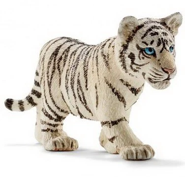 Figurine bébé tigre blanc