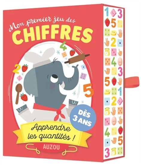 Premier jeu de chiffres : apprendre les quantités !(Mon)
