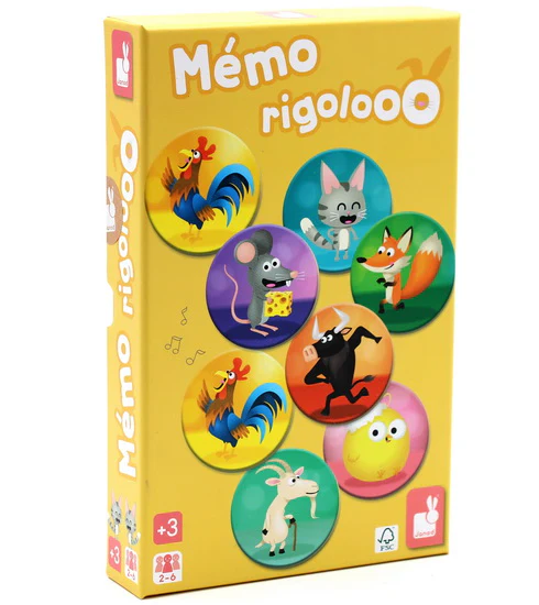 Jeu de mémoire Mémo Rigolooo