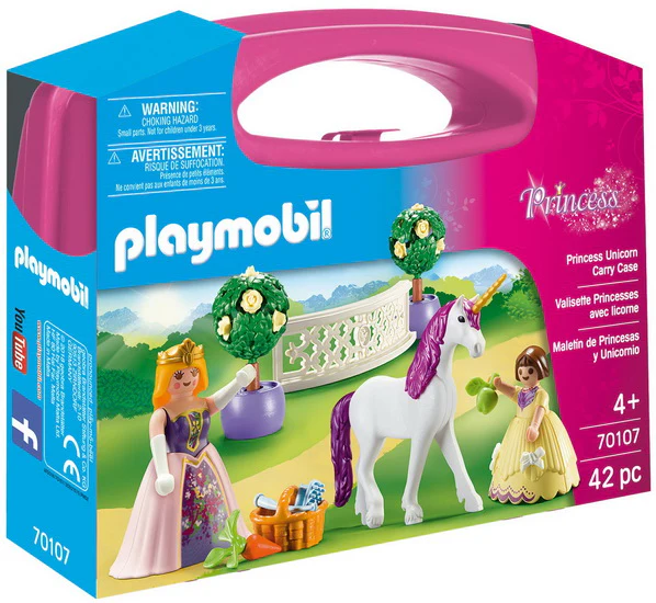 Valisette Princesses avec licorne