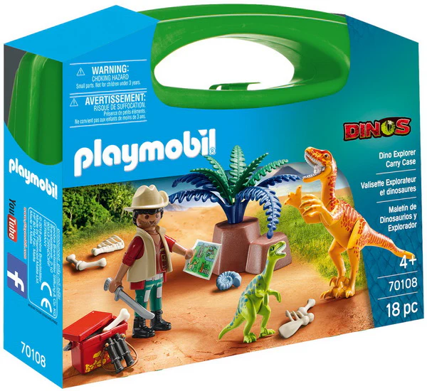 Valisette Explorateur et dinosaures