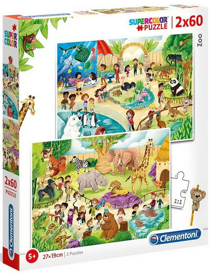 Casse-tête Zoo 2 x 60 mcx