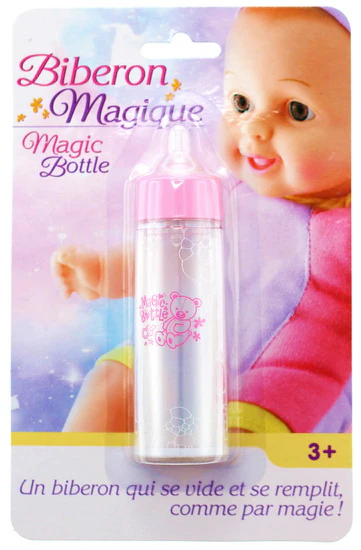 Biberon magique pour poupée