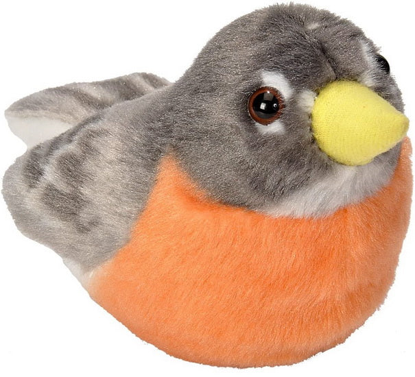 Peluche sonore Merle d'Amérique