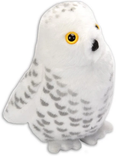 Peluche sonore Harfang des neiges