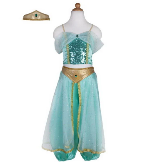 Ensemble de princesse Jasmine 5-6 ans