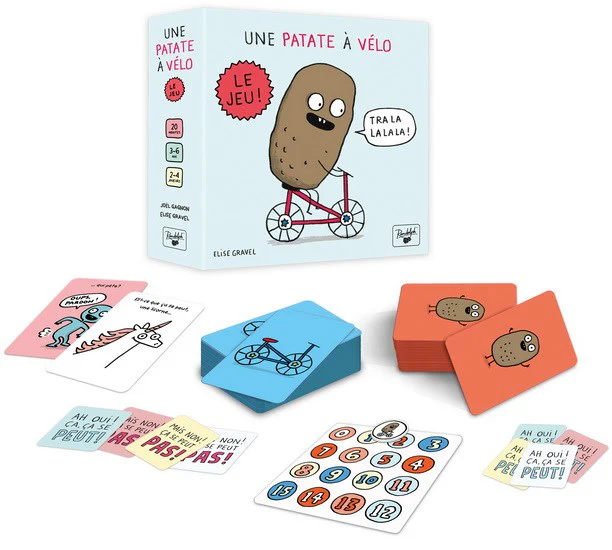Une patate à vélo le jeu
