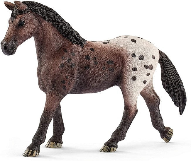 Figurine jument appaloosa