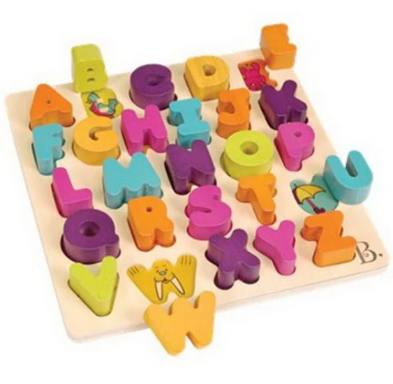 Casse-tête en bois Alphabet