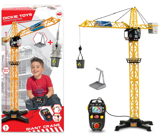 Grue géante téléguidée avec fil 100cm