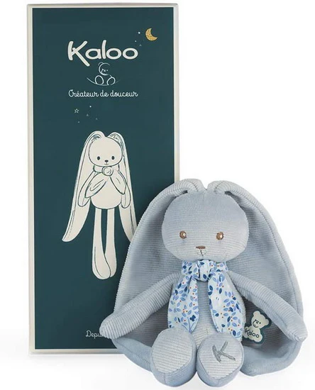 Ma peluche lapin bleu petit