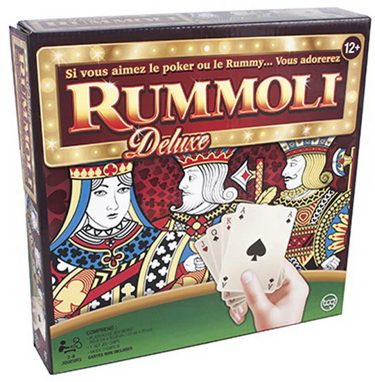 Jeu Rummoli de luxe avec tapis de jeu