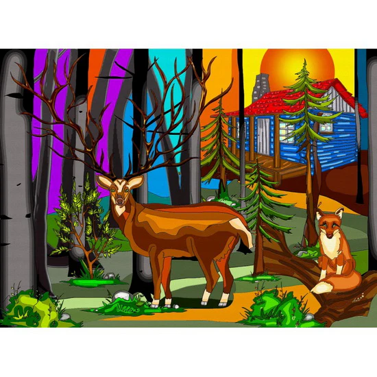 Cerf majestueux 1000 mcx
