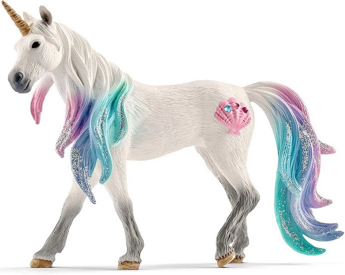 Figurine licorne des mers, jument