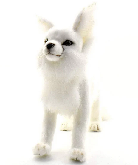 Peluche Renard polaire 27cm