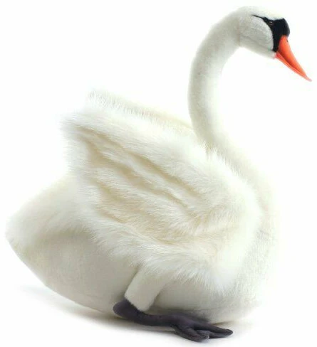 Peluche Cygne blanc 27cm