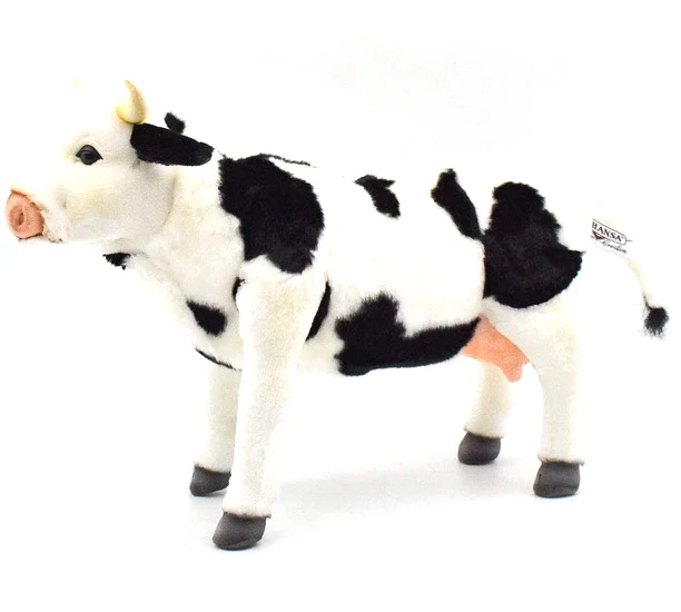 Peluche Vache debout 40cm