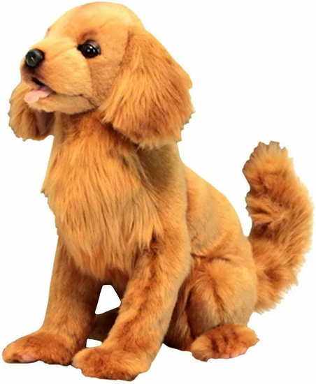 Peluche chiot Golden Retriever 43cm