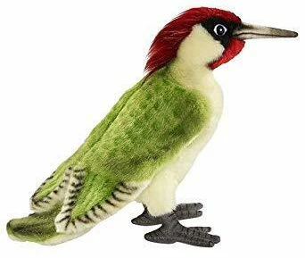 Peluche Pic vert 20cm