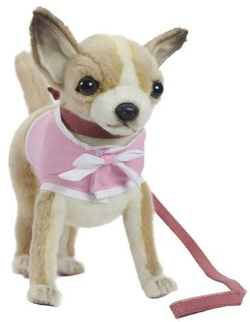 Peluche Chihuahua rose 25cm