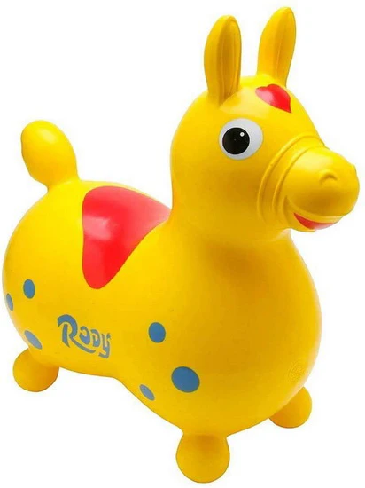 Rody cheval sauteur jaune