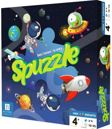 Spuzzle dans l'espace
