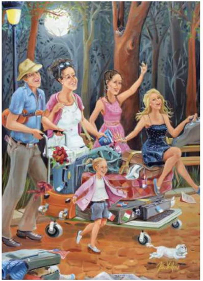 Veilleux : Famille voyageuse 1000 mcx