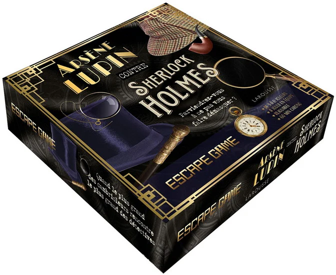Arsène Lupin contre Sherlock Holmes : escape game Cof.