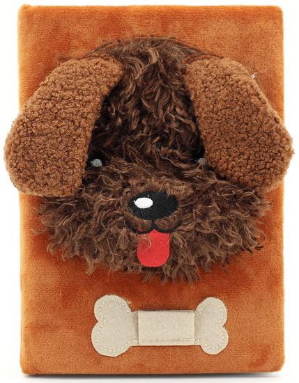 Journal ligné peluche Chien 160p