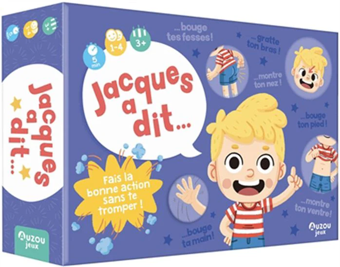 P'tit jeu de Jacques a dit... N. éd. Cof.