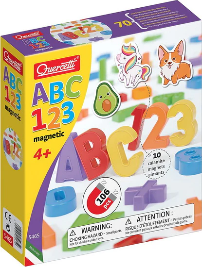 Lettre magnétique ABC 123 magnétique
