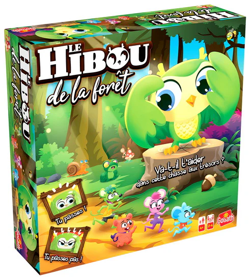 Le hibou de la forêt