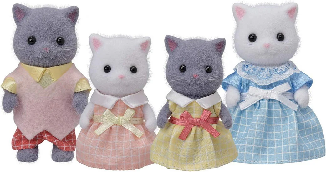 Famille chat persan
