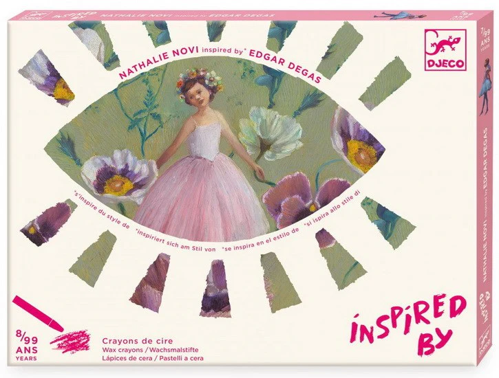 Crayons de cire Ballerines