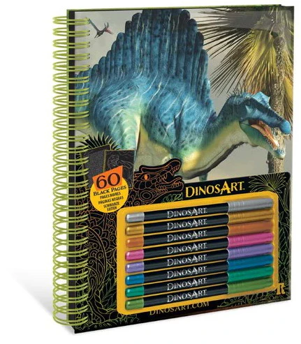 Livre de coloriage à pages noires