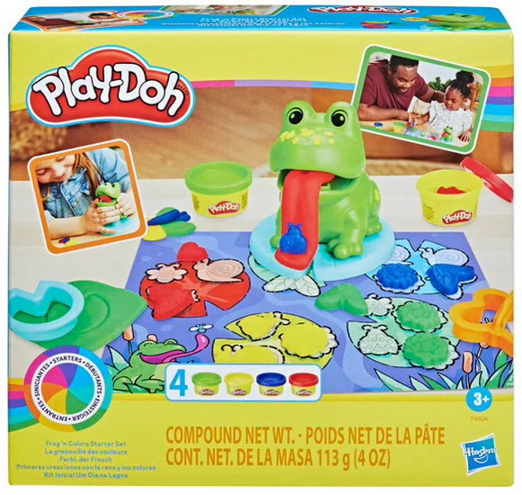 Ensemble pâte à modeler Starters : la grenouille des couleurs
