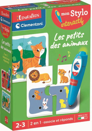 Mon stylo interactif Les petits des animaux