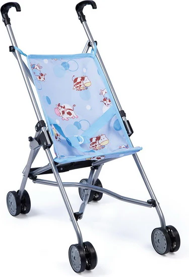 Buggy pour poupées bleu ciel