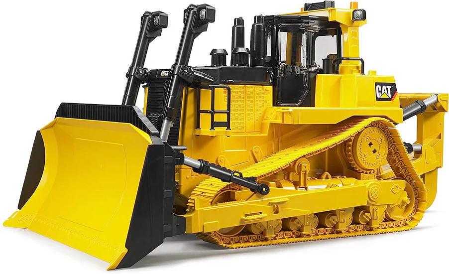 Grand tracteur à chaînes CAT