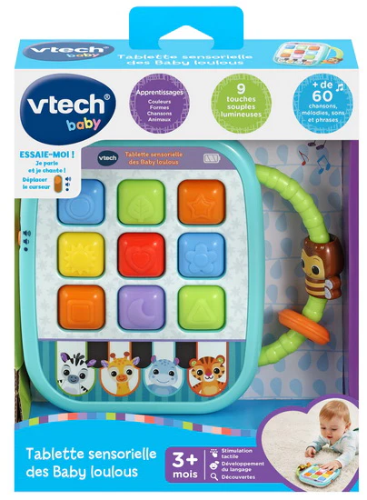 Tablette sensorielle des Baby loulous