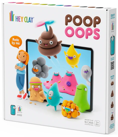 Ensemble d'argile Poop oops