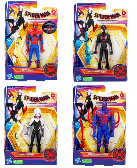 Figurine Spiderman À travers le Spider-Verse 15cm