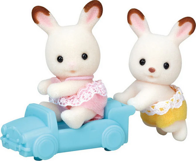 Jumeaux lapin chocolat