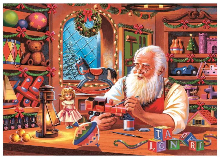 L'atelier du Père Noël 1000 mcx