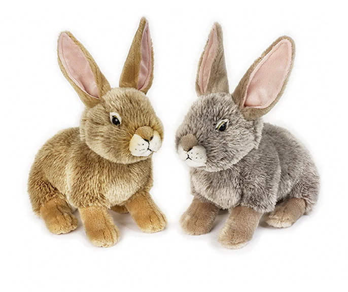Peluche lapin Brandy 28 cm 2 AS